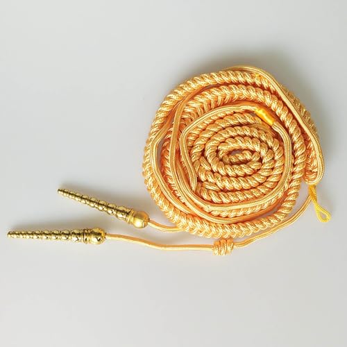 Cordón de hombro trenzado aiguillette para solucionar la falta de detalle en disfraces 7