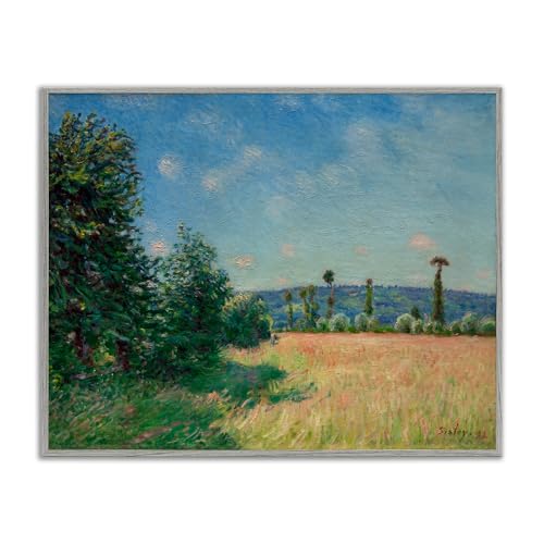 Impression giclée Sahurs par Alfred Sisley Stupell Industries cadre noir 16x20 cm