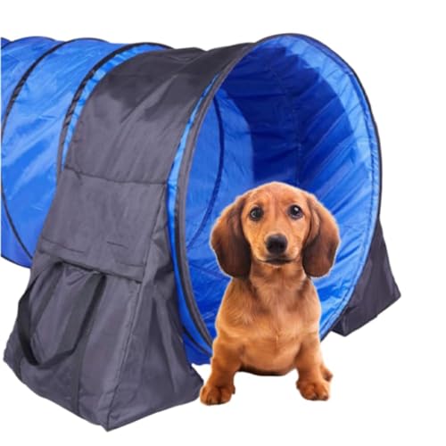 Japard Dog Agility Equipment 18 Inch - 22 Inch Adjustable Tunnel Sandbags 2 Pack Holding Bags Only Training Weight Bags Outdoor Indoor Water-Proof