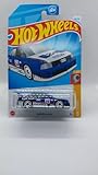 Hot Wheels 2024 Audi 90 Quattro Race Car Toy, 1:64 Scale, Blue and White