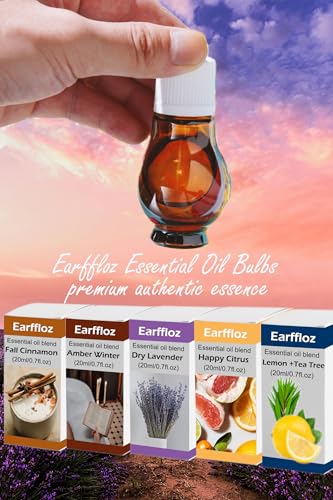 Difusor aromático eléctrico Earffloz con aceite lavanda 20ml miniatura 7