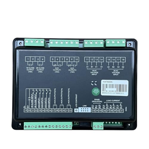 Module ATS HAT600N boîtier commande transfert automatique groupe électrogène triphasé