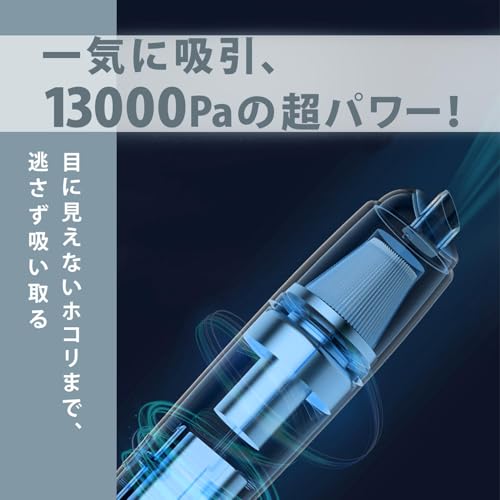 ARIAKE ハンディクリーナー コードレス 強力吸引力 多機能車用掃除機 の商品画像 2
