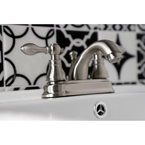 Kingston Brass KB2602ACL American Classic 4" Centerset Bathroom Faucet, Polished Brass by Kingston Brass - Image 4