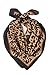 YOUR SMILE Silk Like Leopard Scarf Square Satin Hair Scarf Fashion Neck Scarfs for Women 27' x 27',Leopard Print
