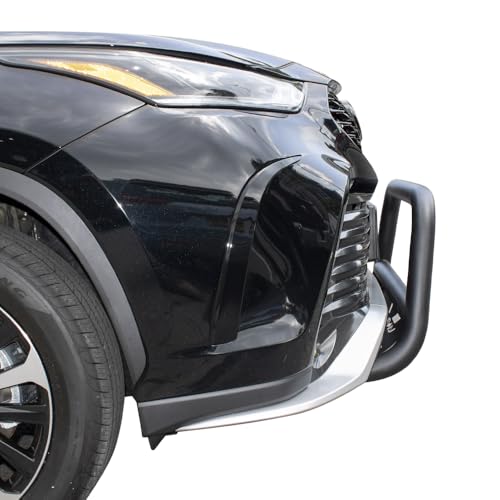 Image of VANGUARD BK Wide Bull Bar for 20-26 Toyota Highlander | In Black Powdercoat