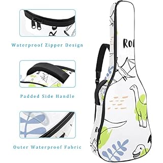 Hondank Housse de transport étanche pour guitare avec bandoulière réglable Motif constellation licorne, Multicolore 02… - Les Beatles, Paul McCartney, John Lennon, RIngo Starr, George Harrison Hondank Housse de transport étanche pour guitare avec bandoulière réglable Motif constellation licorne, Multicolore 02… – Image 4