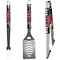 NCAA Siskiyou Sports Fan Shop South Carolina Fighting Gamecocks Tailgater BBQ Set 3 piece Team Color