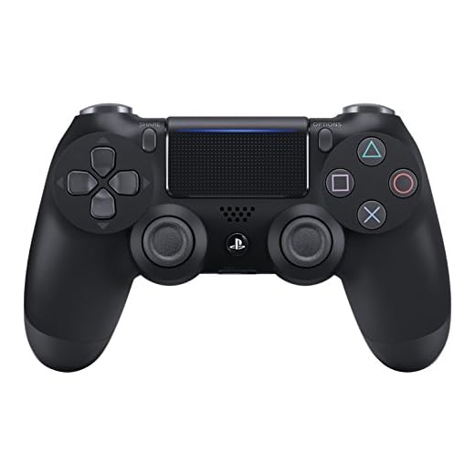 【純正品】ワイヤレスコントローラー (DUALSHOCK 4) ジェット・ブラック (CUH-ZCT2J)