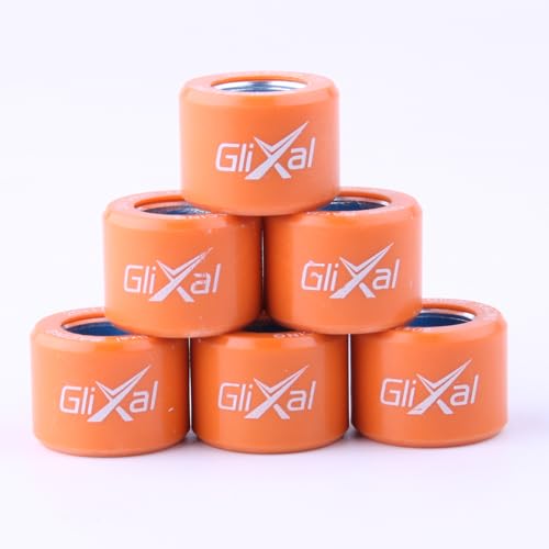 Image of Glixal 20X15mm High Performance Racing Variator Roller Weights Set For Honda PCX 125 150 Polaris RZR 200 SYM SUZUKI KYMCO VESPA Scooter Quads ATV UTV (9 Gram)