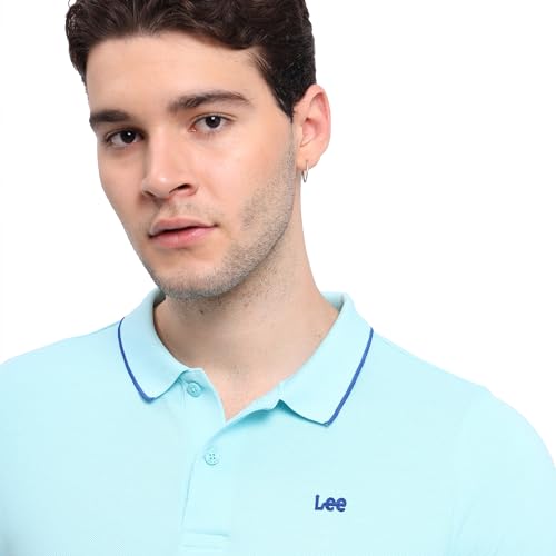 Image of Lee Men's Solid Slim Fit Tshirts