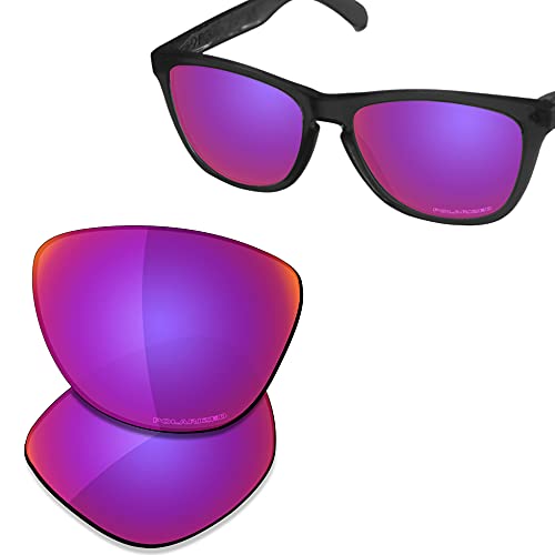 Image of SAUCER Premium Replacement Lenses for Oakley Frogskins LX OO2043 | OO2039 | UV400 Protection, Anti-Scratch, Precise Fit