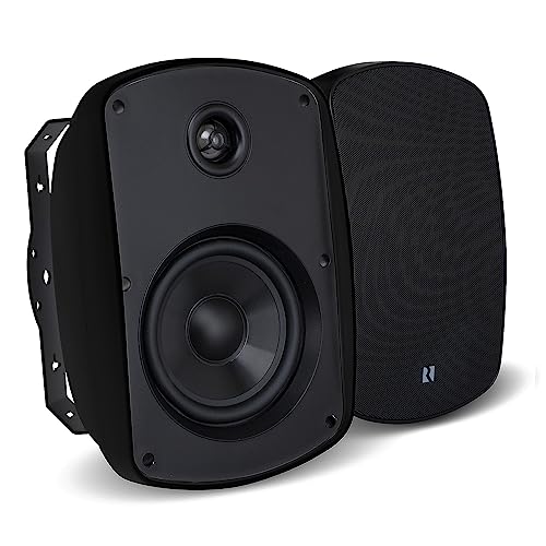 Russound Acclaim 5 Series Outback 6.5-in. 2-Way MK2 Outdoor Speakers, Black (5B65mk2-B) (RUS5B65MK2B)