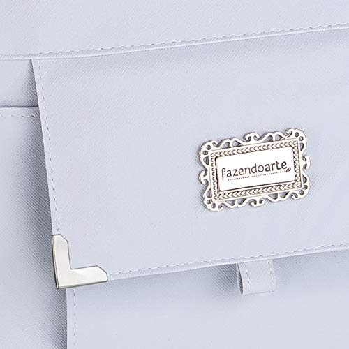 Bolsa Maternidade Delicata Azul, Fazendo Arte, Azul