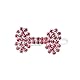 4 x Diamant-Haarspange für Hundeknochen, Prinzessinnen-Haarschmuck, Katzen- und Hundezubehör, geeignet für langhaarige Hunde