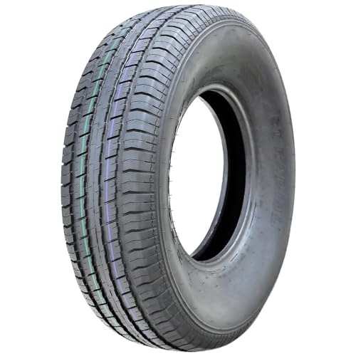 NEW ST Radial Trailer Tire ST225/75R15 Load Range E 10-Ply 117/112L, Premium Semi-Steel All Season 225/75/15 225/75-15 225 75R15 Trailer Tire