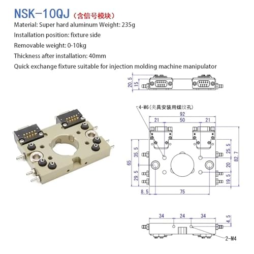 Disque de changement automatique NSK-10Q pour changeur d'outils robotique