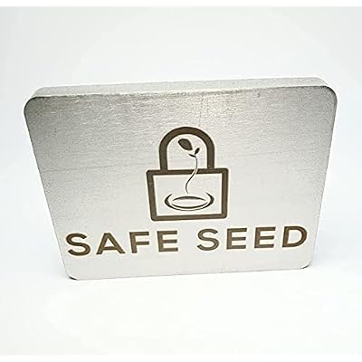 Safe Seed Titanium Wallet 12-25 Word Recovery Passphrase Backup Complete Stamp Kit W/ 2 Titanium Plates & Steel Bench Block Cold Storage Bitcoin Ethereum Solana