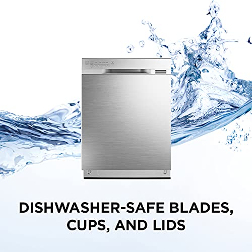 Ninja Nutri Pro Compact Personal Blender, With 18 Oz. And 24 Oz. To Go Cups, In A Black And Silver Finish #TOP6