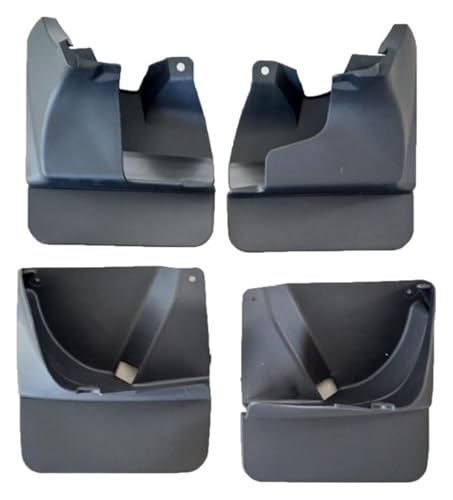 Bavettes de roue arrière pour Toyota Land Cruiser Prado 120 noir mat