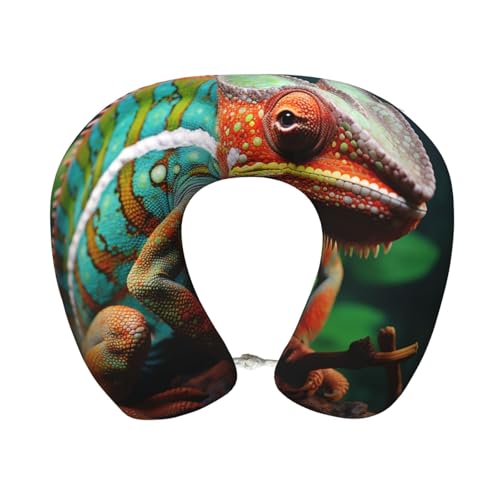 Almohada de espuma viscoelástica para cuello tamaño único
