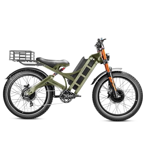 Image of 2026 eAhora Romeo Pro 3 /2 52-46 Mph Electric Bike for Adults, 6000W /4000W /2500W Dual Motor Ebike 60V 80Ah /52V 70Ah Battery 235+Miles Long Range, 26*4.0 inch /20*4.5 inch Fat Tire, Full Suspension, All Terrain