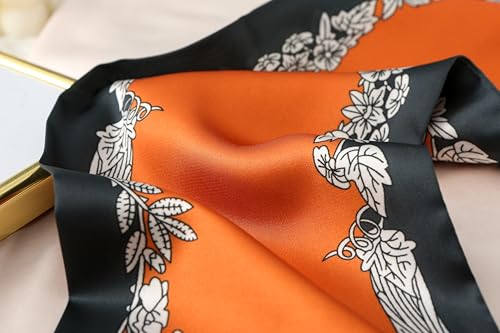 Image of CorssKulture Lightweight Satin Ribbon Scarf for Women's 150 x 15 cm | Silky Soft Scarf Perfect for Gifting