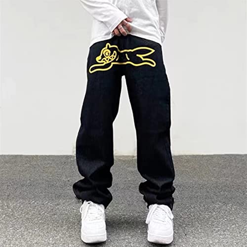 Gothic Men's Jeans Men's Printed Hip Hop Jeans Men's Casual Pants Harajuku Pants2