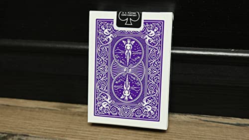 Bicycle Purple Rider Back Playing Card Deck Poker Size #TOP5