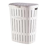 Con esta Cesta de Ropa de 65 lts., Podrá organizar fácilmente la ropa sucia para hacer la colada.