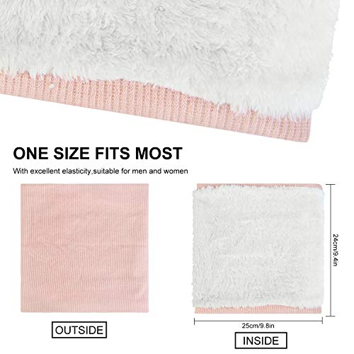 Chalier Fashion 2 Pack Unisex Schal Winter Loop Strickschal Schlauchschal für GehenLaufski Outdoor Täglicher Verschleiß Damen Herren