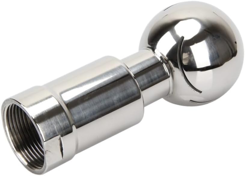 CIPスプレーボール SS304 ステンレススチール、BSPメスネジ付きタンク洗浄回転ボール 3/8インチ-2インチ 1個(1-1/
