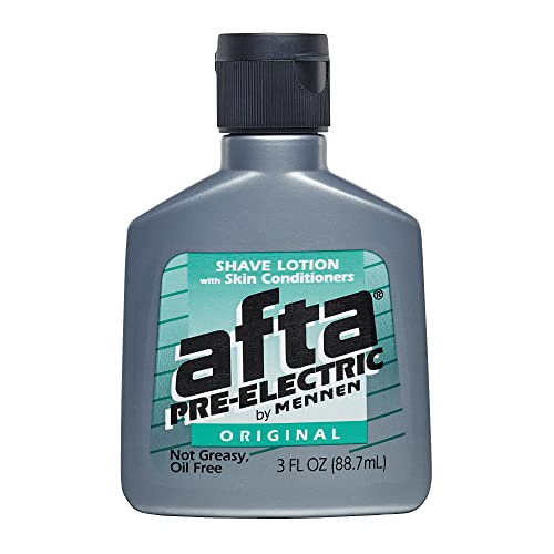 Afta Pre-Electric Shave Lotion With Skin Conditioners Original 3 oz