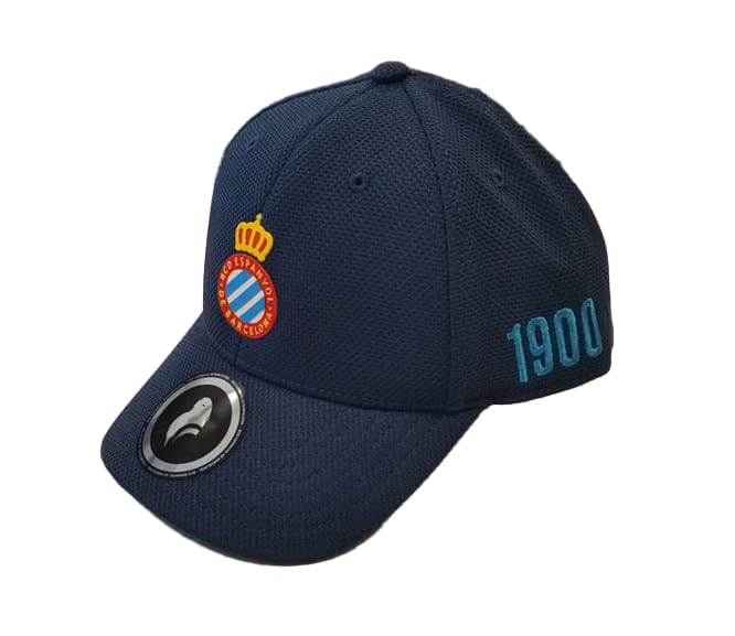 Casquette RCD Espanyol enfant bleu marine ajustable de qualité