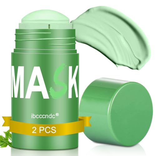 Lisara Green Tea Face Mask Stick for Face, Blackhead Remover with...