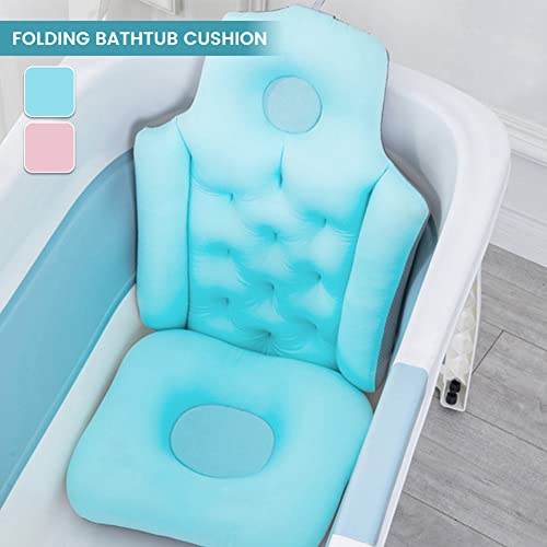 Coussin de bain complet antidérapant et matelas de baignoire ergonomique