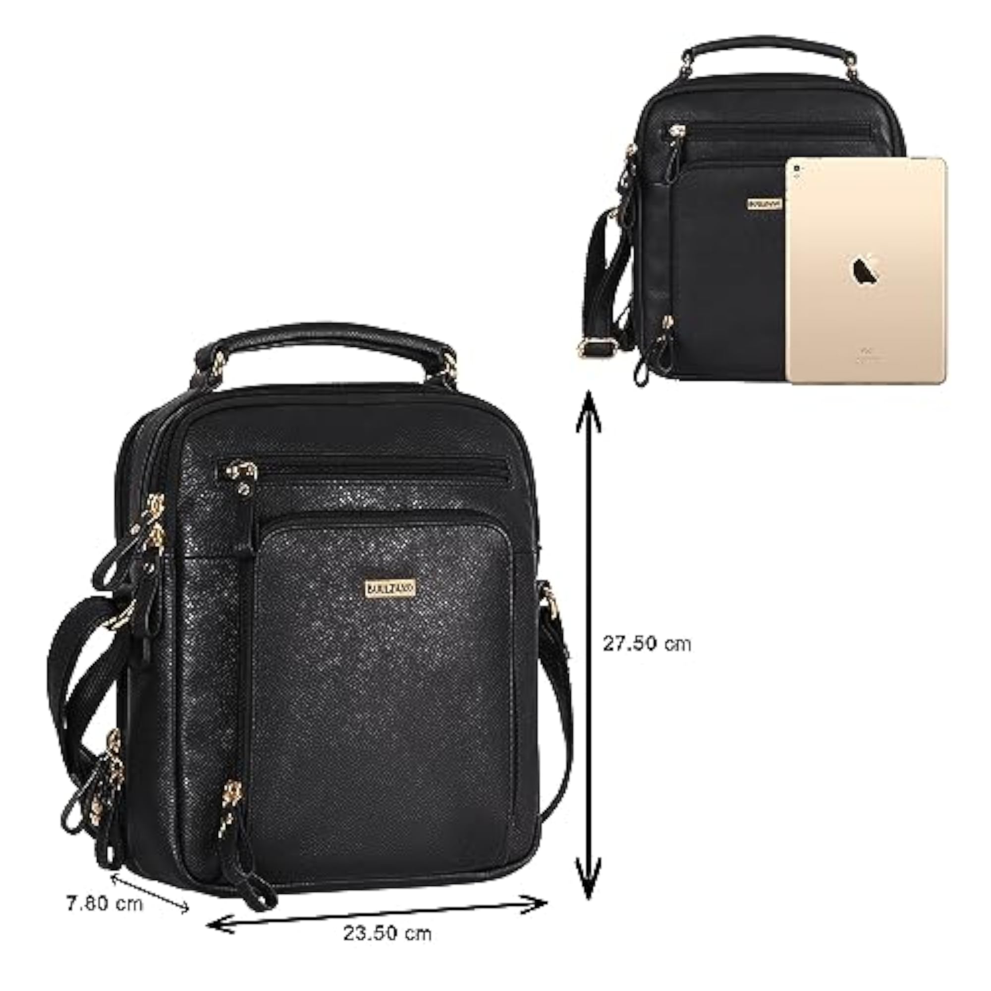 Uno Genuine Leather Crossbody Messenger Bag for Men