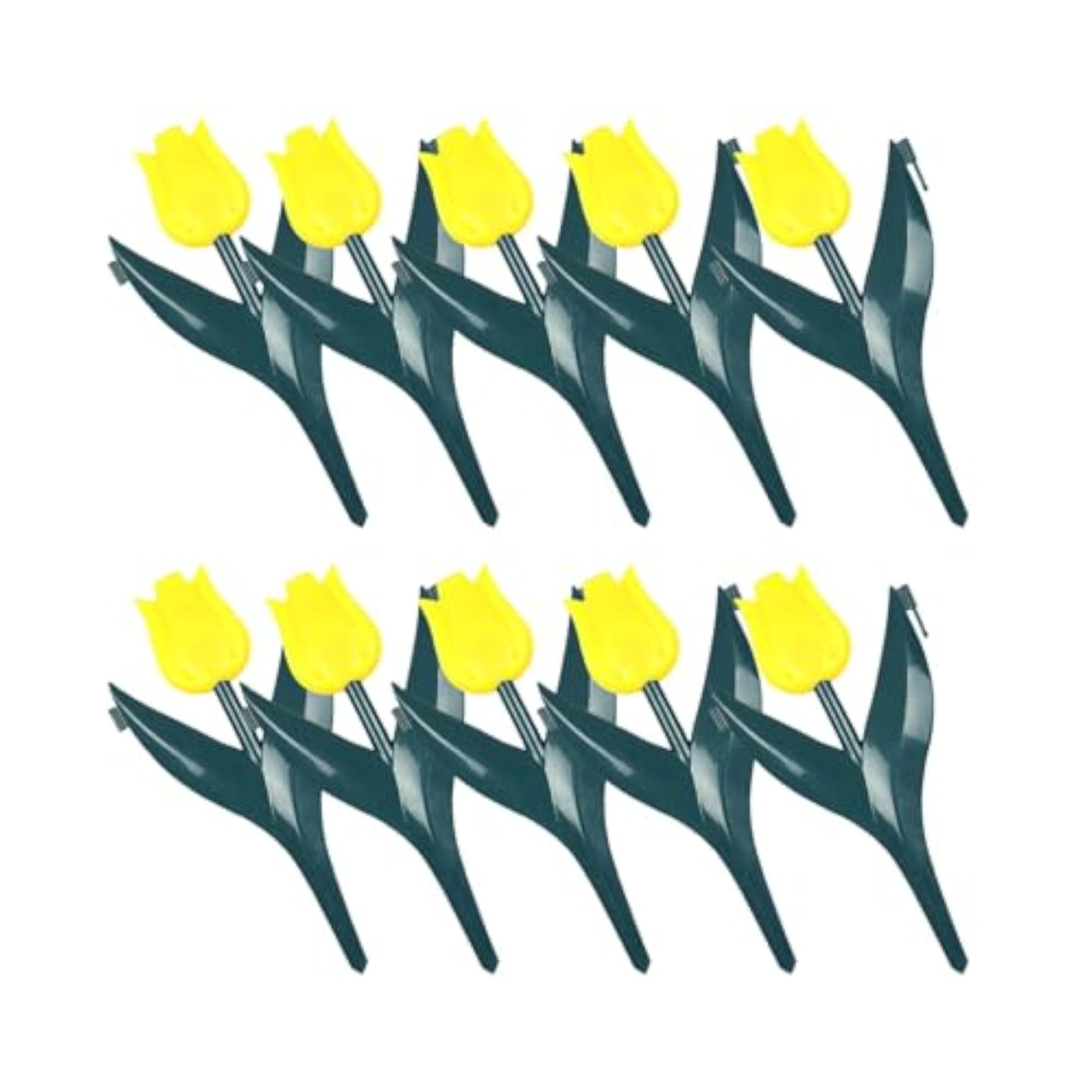 10Pcs Tulip Garden Edging for Pathway Flower Bed Decoration