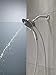 Delta Faucet 4-Spray In2ition Dual Shower Head with Handheld Spray, Brushed Nickel Shower Head with Hose, Handheld Shower Heads, Showerheads & Handheld Showers, Stainless 58467-SS