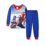 [sunkids] パイダーン 長袖パジャマ キッズ 男の子 ルームウエア 上下セット 子供服 長袖 長ズポン 寝間着 秋冬 綿 90 100 110 120 130 (JP, 数字サイズ, 130, 青)