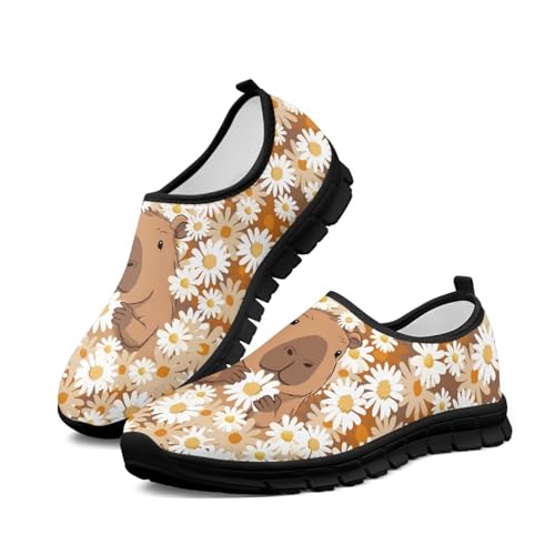 JoyLamoria House Animal Print Shoes for Women Indoor Outdoor Loafer Fashion Holiday2