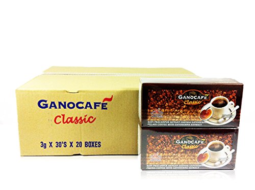 20 Boxes Gano Excel Ganocafe Classic Coffee With Ganoderma Extract + Free Express Shipping Arrives Within 2-3 Days #TOP20