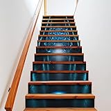 Video Game Art Gaming Peel and Stick Stair Risers Stickers Modern Game Controller Creativity Gamepad for Home Office Decor 2 Set(26 Pieces）