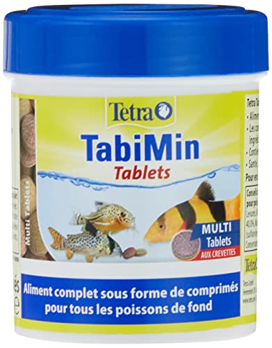 TETRA - TabiMin - Aliment Pour Poissons Complet En Tablettes - Pour Toutes les Espèces de Fond - 150 Ml
