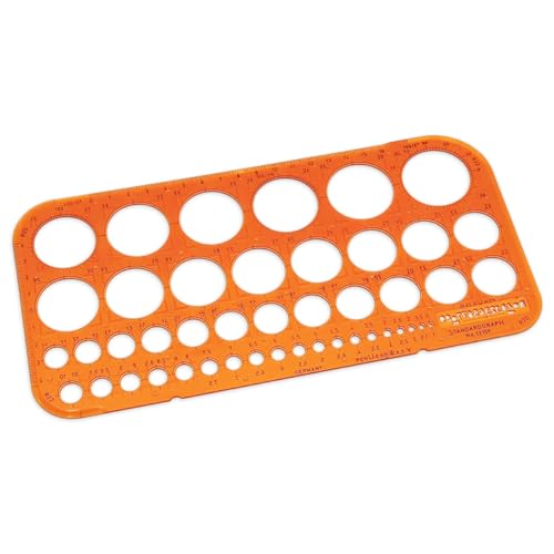 Standardgraph 1315F Zeichenschablonen Kreisbogenschablone