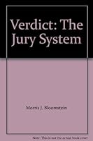 Verdict: The Jury System 0396066089 Book Cover