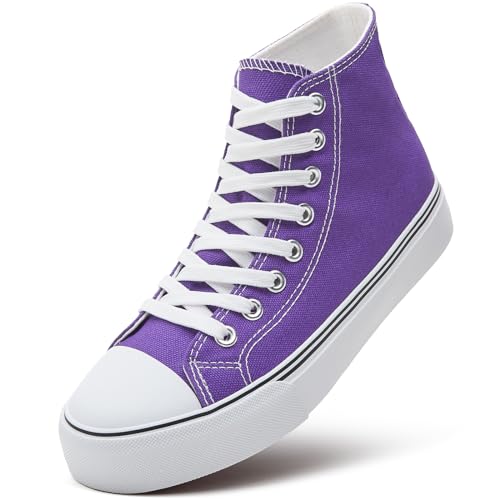 ZGR Womens High Top Canvas Sneakers,Lace up Canvas...