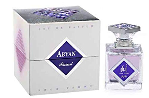 Abyan For Women Edp - Eau De Parfum 95 Ml (3.2 Oz) I Irresistible Pour Femme Spray I Lingering Sensuousness Of Amber, Wood And Vanilla I Signature Arabian Perfumery | By Rasasi Perfumes #TOP20