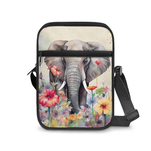 Suobstales Crossbody Bag Sling Purse for Women Men Mini Shoulder Bag Messenger Bag Fanny Back Pack Travel Passport Wallet Bag