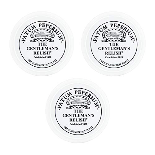 Patum Peperium - The Gentleman's Relish en plato de plástico, 71 g (paquete de 3)